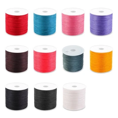 Leather Sewing Thread Polyester Waxed Thread 115 Yard Per Spool for Sewing - Image 1 of 4