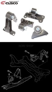 CUSCO Engine Mount Set for MITSUBISHI 03-07 Lancer Evolution 7 8 9 CT9A Only 6MT - Picture 1 of 4