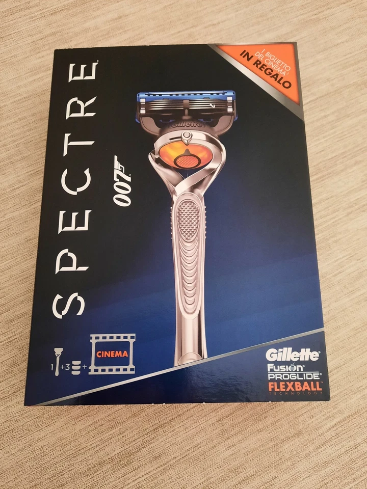 Gillette SPECTRE 007 Fusion Proglide Power Rasoio Uomo con Tecnologia Flexball - Immagine 1 di 4