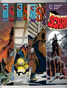 SCARLET IN GASLIGHT (Eclipse/1987-1988) Limited #1 & #4 (NM+)/#2 & #3 (NM) - Imagen 1 de 9