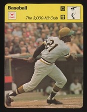 1978 Sportscaster #32-1 The 3,000-Hit Club Roberto Clemente