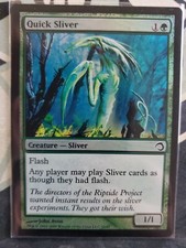 Quick Sliver NM Foil - Premium Deck Series: Slivers MTG