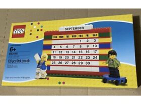 LEGO Brick Forever Calendar 853195 Cheerleader Skateboarder NEW Sealed Retired