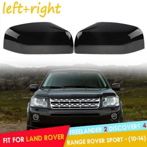 Pair Side Mirror Cover Cap fit for Land Rover Range Rover Sport LR2 LR4 10-2014 - Bild 1 von 7
