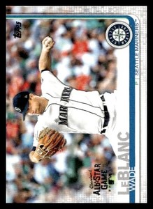 2019 Topps #135 Wade LeBlanc Seattle Mariners Baseball card