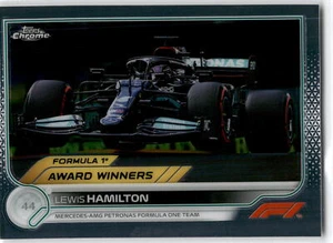 2022 Topps Chrome Formula 1 #198 Lewis Hamilton - Picture 1 of 2