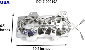 Pieza de elemento calefactor Dc47-00019A para secadoras Samsung Whirlpool Sears Kenmore Nuevo - Imagen 1 de 2