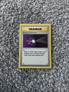 Juego de bases de recuperación de energía Pokémon JCC 2 110/130 regular ilimitado poco común - Imagen 1 de 2