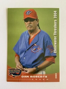 Dan Roberts 2004 Clearwater Threshers Set squadra allenatore carte baseball MiLB Phillies - Foto 1 di 2