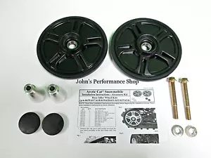 OEM Arctic Cat Black Rear Idler Wheel Kit 7.12" 2012-2018 129" Track 6639-617 - Foto 1 di 6