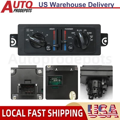Unidad de control de clima de calefacción de aire acondicionado para Buick Century Regal 2000-2005 3,1 L 3,8 L V6 Foto 1 de 4
