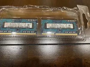 Hynix 4GB Kit (2GB x 2) DDR3 1Rx8 PC3-12800S SODIMM RAM Memory Macbook Pro Mac - Picture 1 of 3