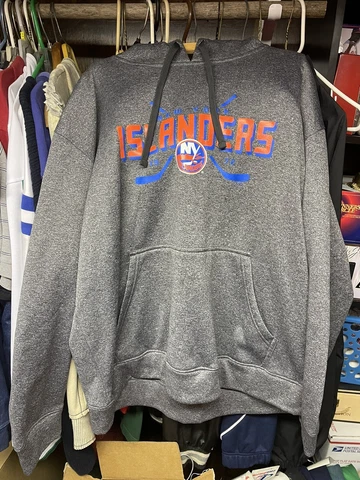 Men's Champion New York Islanders Pullover Hoodie XL Extra Large Cover