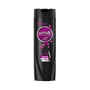 Sunsilk Stunning Black Shine Shampoo für Alle Haartypen 340 ML s933 - Bild 1 von 3