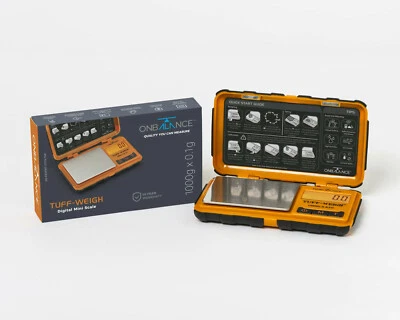 0.1g X 1000g Tuff Weighing Scales Capacity Orange Digital Scale On Balance - Image 1 of 4