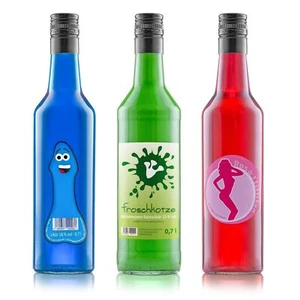 Partylikör Trio #1 (Froschkotze/Lümmel/Flittchen) | (3x0,7 l) | Partyspirituosen - Bild 1 von 1