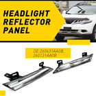2Pcs For Nissan Murano 2009 - 2014 Left+Right Side Headlight Reflector Panel Nissan Murano