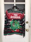 Christmas Tree Rex Sweater Celebrate Together Funny Ugly Tree Rex Dinosaur L New