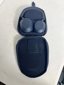 Sony WH-1000XM5 Wireless Bluetooth Over-Ear Headphones BLUE Cracked Hinge *READ* - Picture 1 of 12