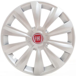 4 tapacubos 16 pulgadas FIAT Panda, Punto, 500, Bravo, Stilo, Seiscientos, Doblo, Tipo, etc. - Imagen 1 de 1