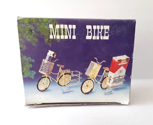 Vintage Metal Bicycle Decorative Figurine With Box - Picture 1 of 2