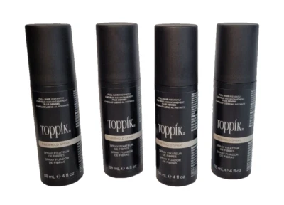 4 PACK Toppik Fiberhold Hair Spray  4oz EA especially for fixing Hair Fibers - Image 1 of 4