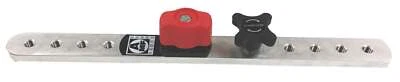 ALUMINUM GUIDE RAILS FOR AMF-Bruns L-TRACK LOCKABLE | 10011173 - Image 1 of 4