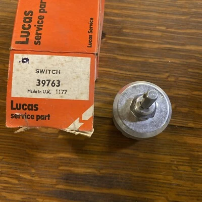 NOS LUCAS 39763 劳斯莱斯 CD3803 带 Wiper 开关 S/Shadow Bentley T Corniche — 第 1/4 张图片