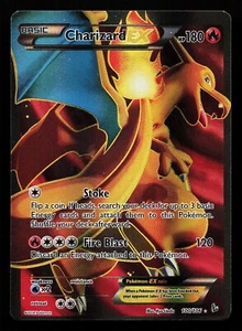 Carta Pokémon Charizard EX 100/106 Arte Completo OFF CENTER Error Miscut XY Flashfire - Imagen 1 de 7