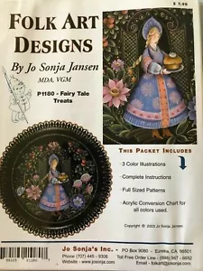 Tole Painting Pattern Packet: Fairy Tale Treats by Jo Sonja Jansen - Picture 1 of 6