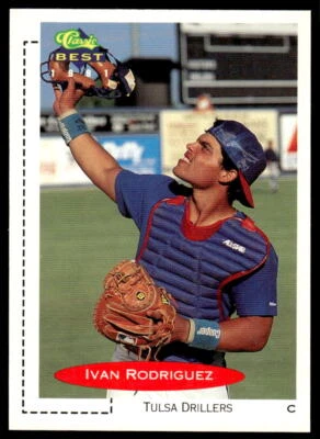 1991 Classic Best Ivan Rodriguez Rc #136 Tulsa Drillers - Image 1 of 2
