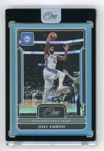 2022 Panini One and One Joel Embiid Blue 36/40 #19 - Picture 1 of 2