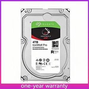 Seagate IronWolf Pro ST4000NE0025 3.5" NAS 4TB 7200RPM Internal Hard Drive HDD - Picture 1 of 3