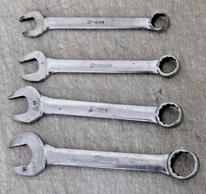 4) Snap On Tools Metric 12 Point Combination Wrenches OEXM 13,14,17,1 9 - Picture 1 of 7