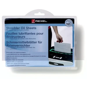 Hojas lubricante para destructora de papel Rexel Azul [12 Unidades] - Imagen 1 de 2