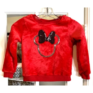 SUÉTER MANGA LARGA POLAR MINNIE MOUSE Rojo Disney Niña - Talla 6X - Imagen 1 de 5