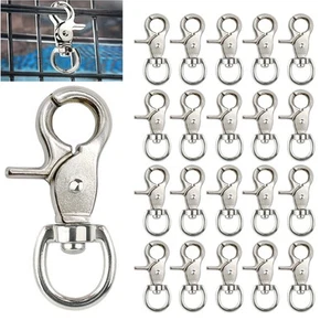 20PCS Trigger Snap Hooks 2.32'' x 0.82'' Heavy Duty Swivel Snap Hooks Metal C... - Picture 1 of 7