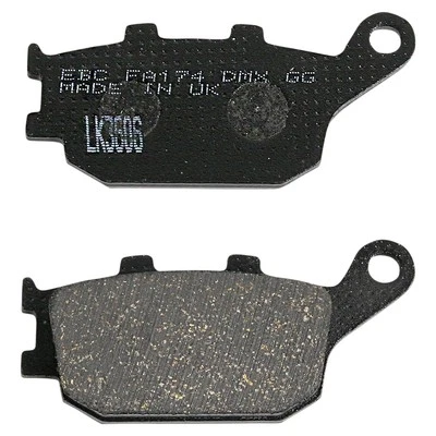 Pastillas de freno orgánicas Honda VT1300CT 2010-2015 Interstate Street EBC [traseras] Foto 1 de 2