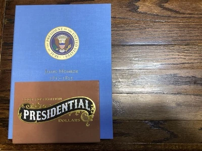 2008-Conjunto de dólar presidencial PR70 (prova) MS67 não circulado James Monroe - Imagem 1 de 4