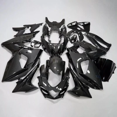 Molde de inyección CV negro fibra de carbono como carenado para Suzuki 2009-2016 GSXR 1000 Foto 1 de 4