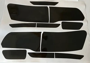 Se adapta a: 14-21 Jeep Grand Cherokee luz trasera completa tinte cubiertas vinilo ahumado - Imagen 1 de 2