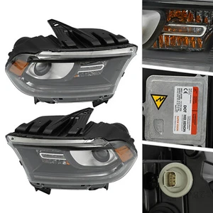 For 2016-2020 Dodge Durango Xenon/HID Headlights Headlamps w/DRL Left+Right Side - Picture 1 of 17