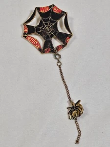 MO Odyssey of the Mind Spider Pinback Button Spider Web Pin OotM - Picture 1 of 7