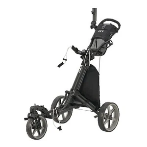 KVV 3 Wheel 360 Rotating Front Wheel Golf Push Cart Open and Close in ONE Sec... - Picture 1 of 6