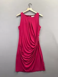 Michael Kors mini abito donna rosa tubino senza maniche taglia large - Foto 1 di 10