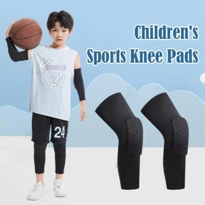 Kids Honeycomb Gasket Knee Pads Sport Kneepad Football Support' Brace Knee H6K4 - Picture 1 of 12