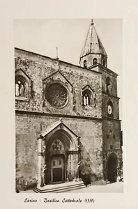 Cartolina - Larino - Basilica Cattedrale - 1950 ca. - Picture 1 of 1