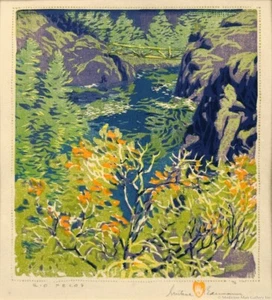 Gustave Baumann : Madison Square : 1917 : Archival Quality Art Print - Picture 1 of 2