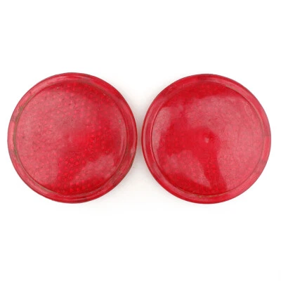 Se adapta a Willys Jeep 1946-1950 luz trasera lente vidrio nuevo en stock Foto 1 de 4