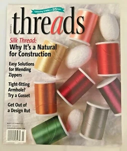 Taunton's Threads Magazine February/March 2011 Silk Thread - Picture 1 of 4